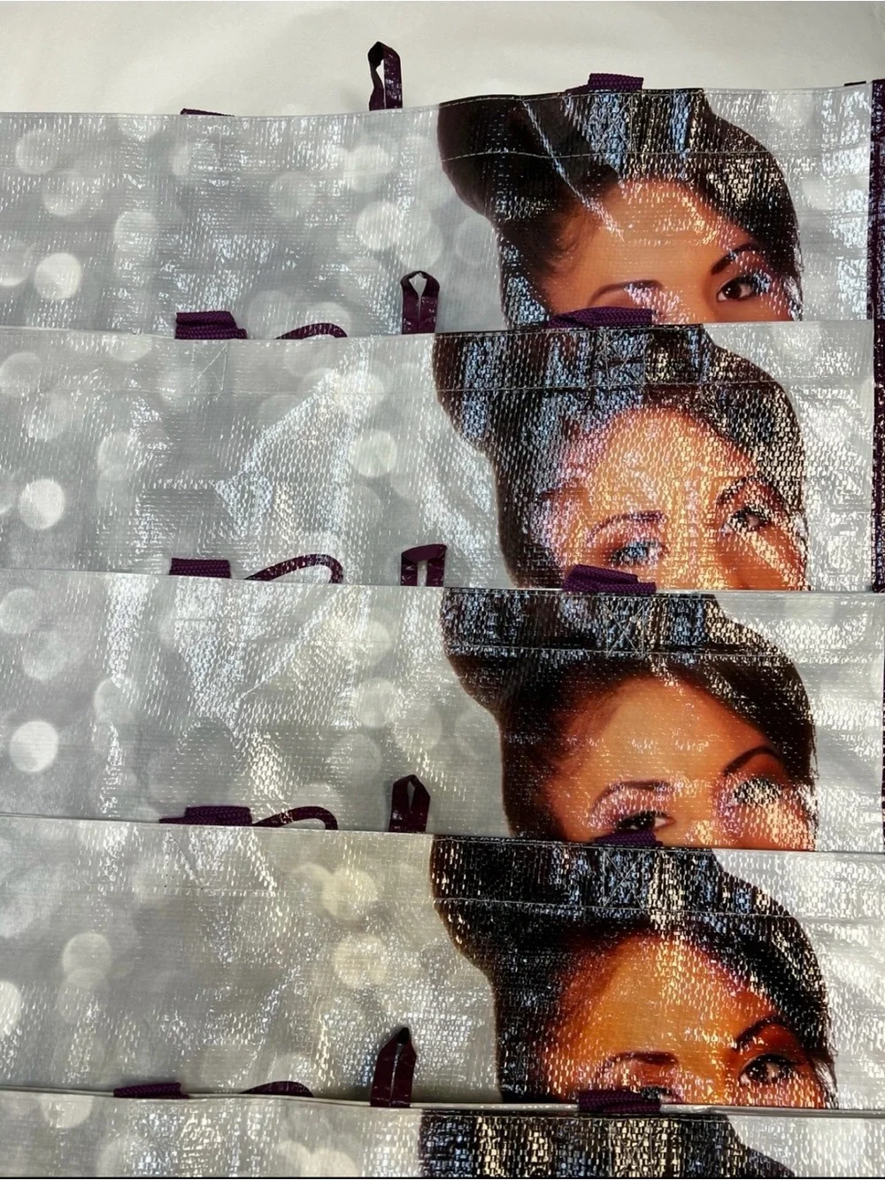 Selena Quintanilla HEB Exclusive Reusable Tote bags bundle of 5 NEW